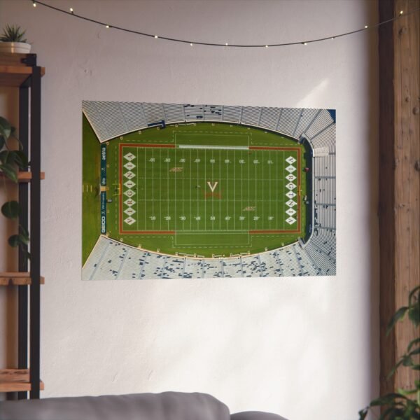 Virginia Cavaliers David A. Harrison III Field at Scott Stadium Fine Art Posters - Image 3