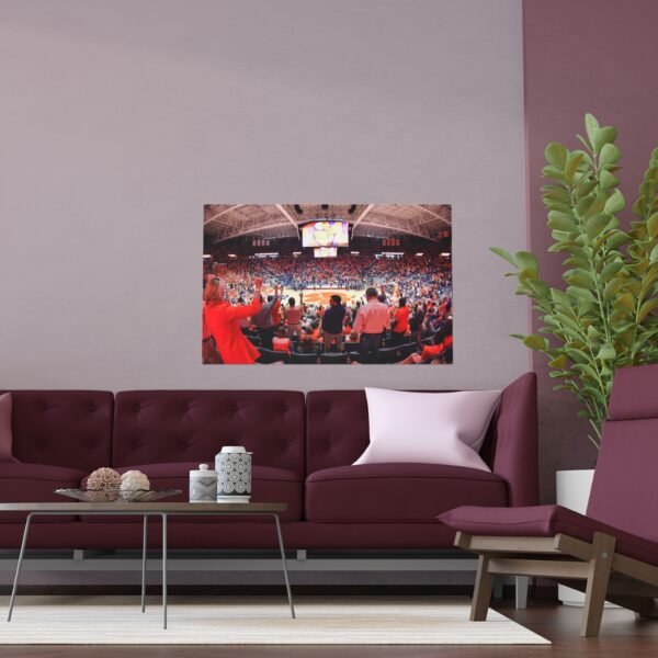 Clemson Tigers Littlejohn Coliseum Indoor and Outdoor Silk Posters - Image 3