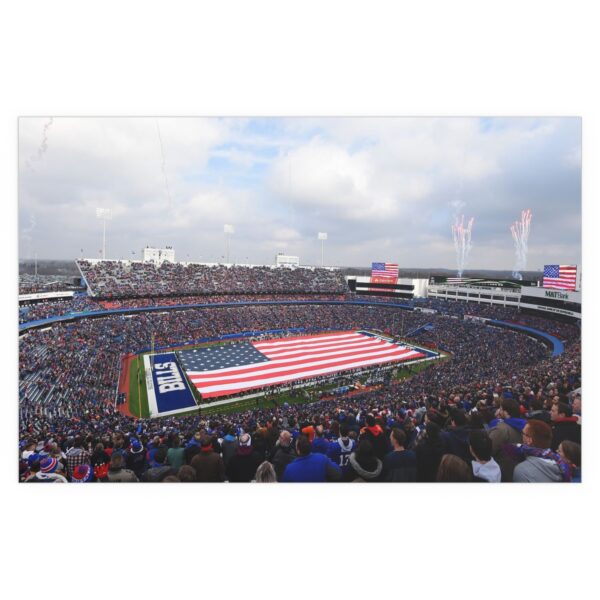 Buffalo Bills Highmark Stadium Indoor and Outdoor Silk Posters - Image 2