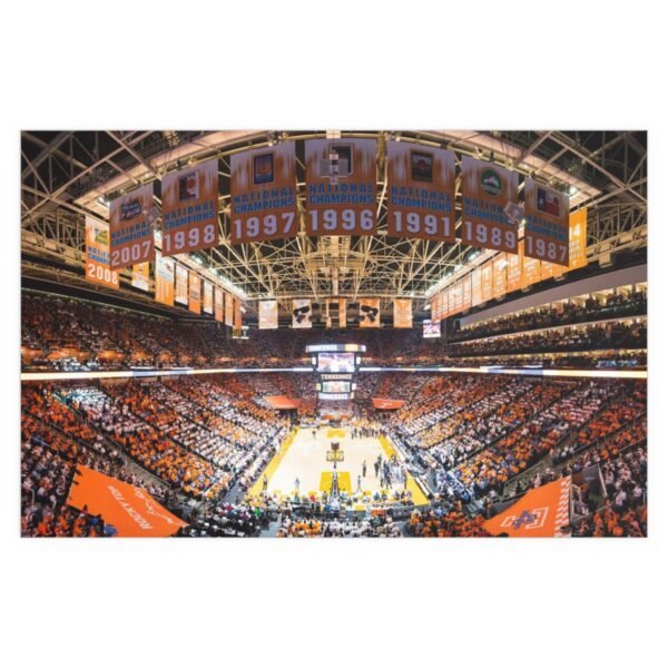 Tennessee Volunteers Thompson-Boling Arena at Food City Center Indoor and Outdoor Silk Posters - Image 2