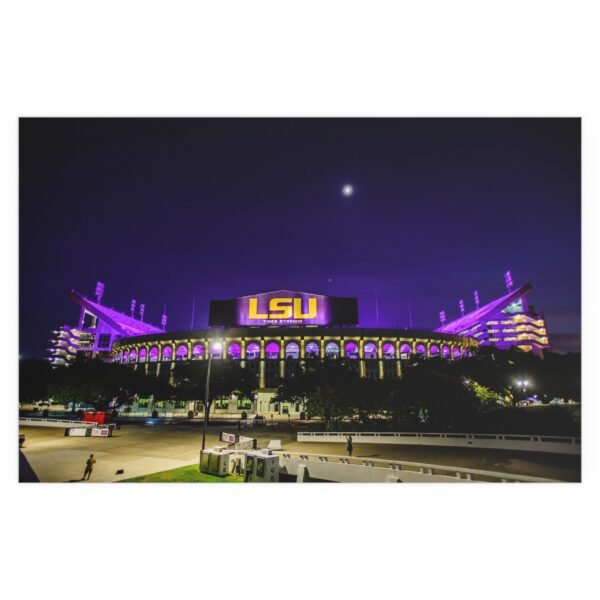 LSU Tigers Tiger Stadium Indoor and Outdoor Silk Posters - Image 2