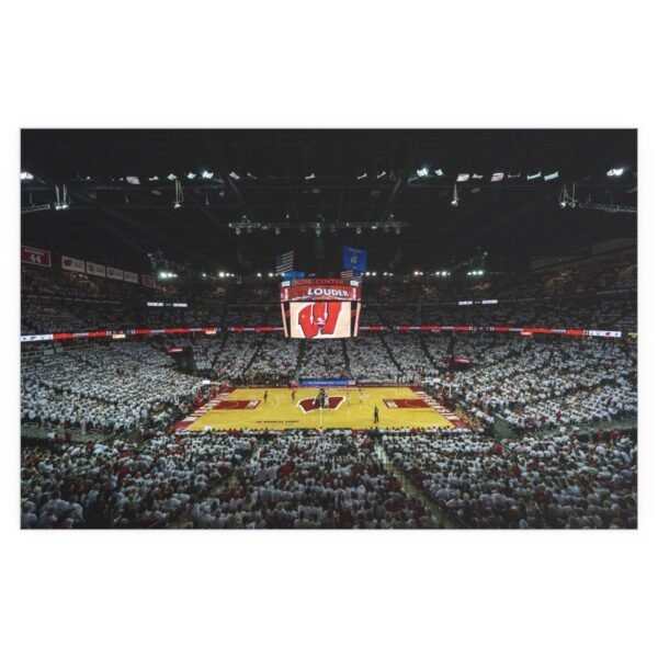 Wisconsin Badgers Kohl Center Indoor and Outdoor Silk Posters - Image 2