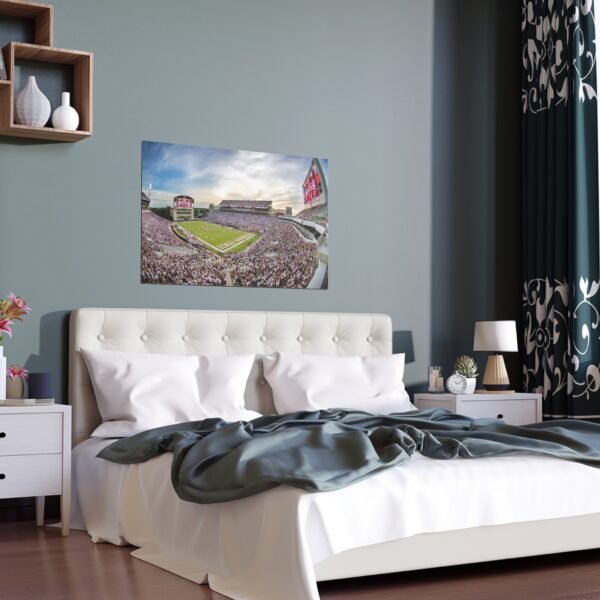 Mississippi State Bulldogs Davis Wade Stadium Indoor and Outdoor Silk Posters