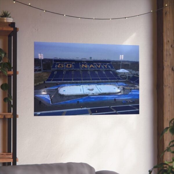 2018 Stadium Series Navy-Marine Corps Memorial Stadium - Toronto Maple Leafs vs Washington Capitals Fine Art Posters - Image 3