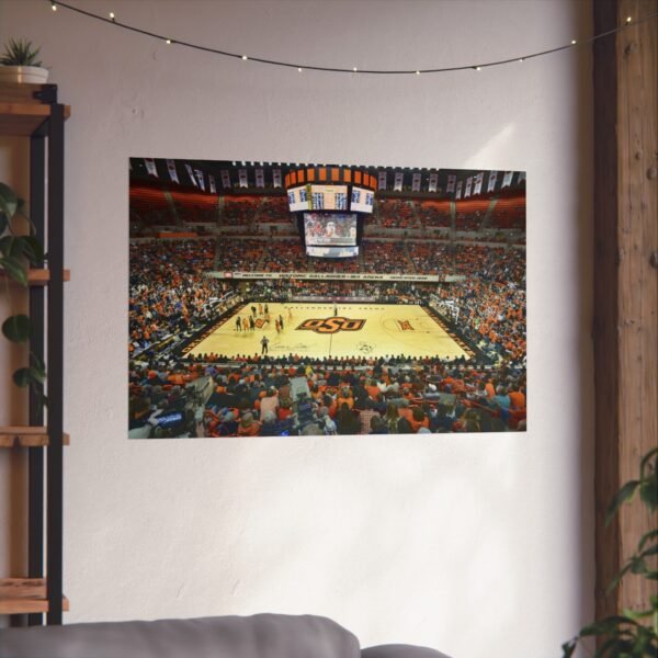 Oklahoma State Cowboys Gallagher-Iba Arena Fine Art Posters - Image 3