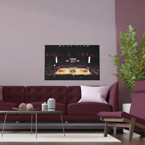 Rutgers Scarlet Knights Jersey Mike's Arena Indoor and Outdoor Silk Posters - Image 3