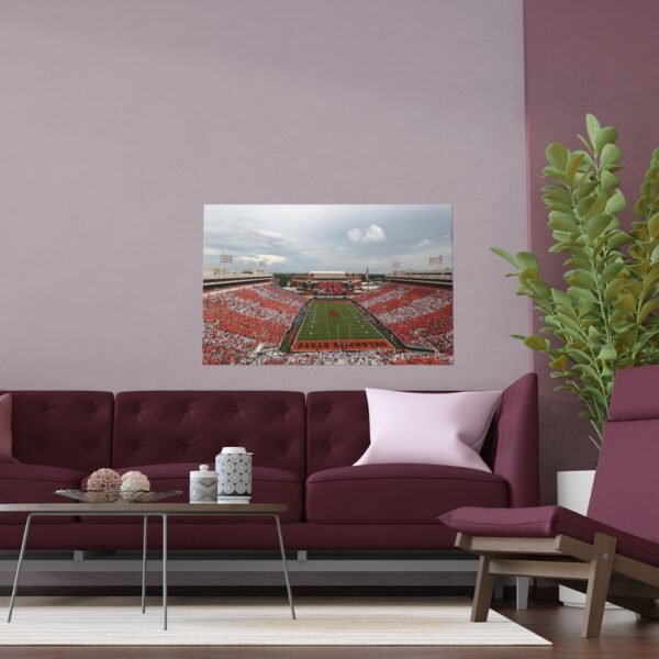 Oklahoma State Cowboys Boone Pickens Stadium Indoor and Outdoor Silk Posters - Image 3