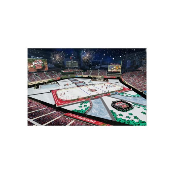 2024 Winter Classic Wrigley Field - St. Louis Blues vs Chicago Blackhawks Fine Art Posters