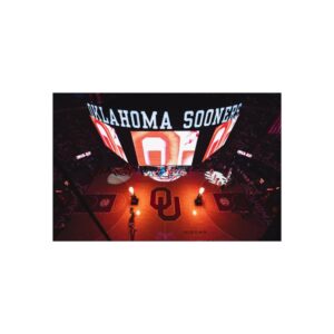 Oklahoma Sooners Lloyd Noble Center Fine Art Posters