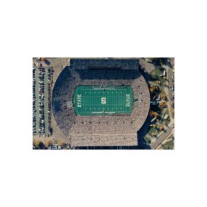 Michigan State Spartans Spartan Stadium Fine Art Posters