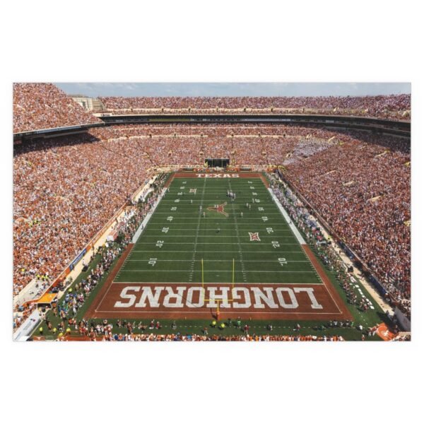 Texas Longhorns Darrel K Royal Texas Memorial Stadium Indoor and Outdoor Silk Posters - Image 2