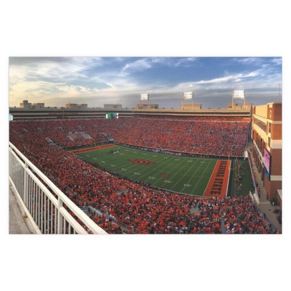 Oklahoma State Cowboys Boone Pickens Stadium Indoor and Outdoor Silk Posters - Image 2
