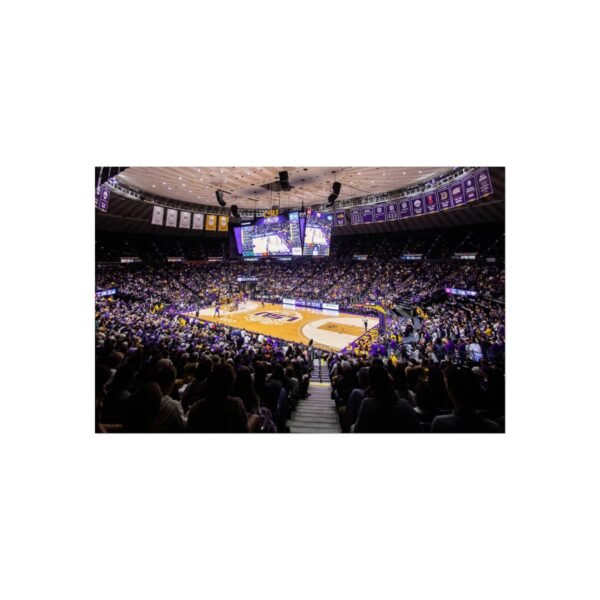 LSU Tigers Pete Maravich Assembly Center Fine Art Posters