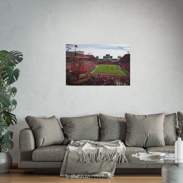 Tampa Bay Buccaneers Raymond James Stadium Fine Art Posters - Image 2