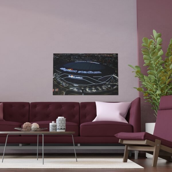 Las Vegas Raiders Allegiant Stadium Indoor and Outdoor Silk Posters - Image 3