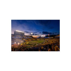 West Virginia Mountaineers Milan Puskar Stadium Fine Art Posters
