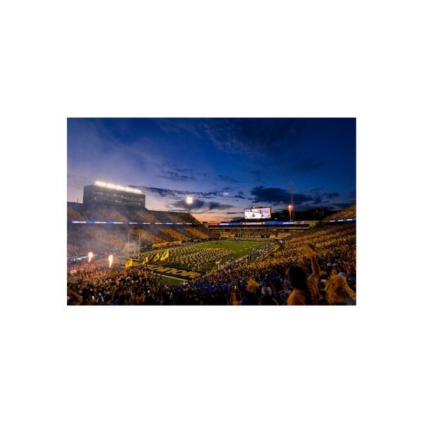 West Virginia Mountaineers Milan Puskar Stadium Fine Art Posters