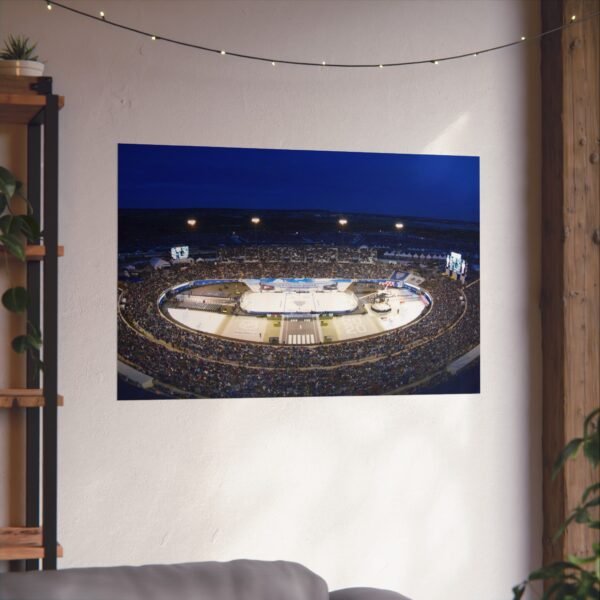 2020 Stadium Series Falcon Stadium - Los Angeles Kings vs Colorado Avalanche Fine Art Posters - Image 3