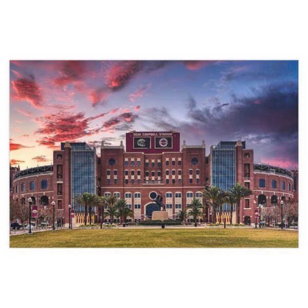 Florida State Seminoles Doak Campbell Stadium Indoor and Outdoor Silk Posters - Image 2