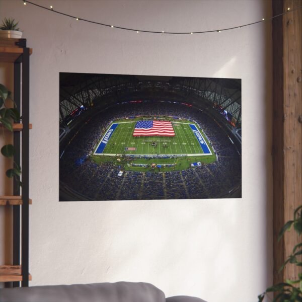 Detroit Lions Ford Field Fine Art Posters - Image 3