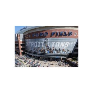 Detroit Lions Ford Field Fine Art Posters
