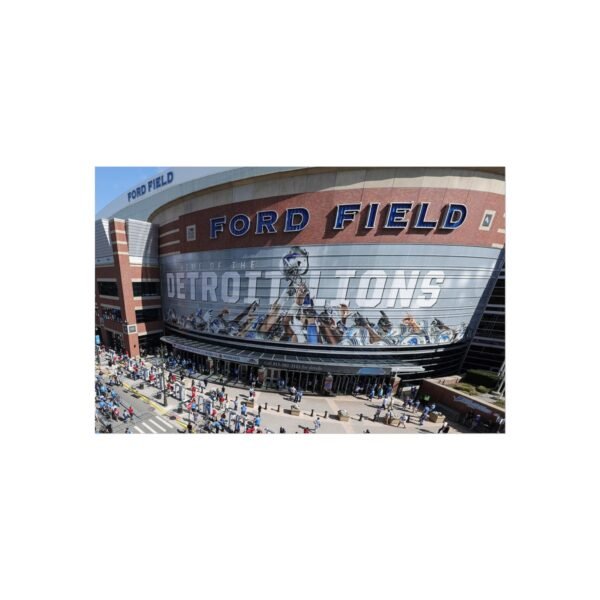 Detroit Lions Ford Field Fine Art Posters