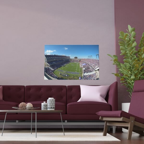 TCU Horned Frogs Amon G Carter Stadium Indoor and Outdoor Silk Posters - Image 3