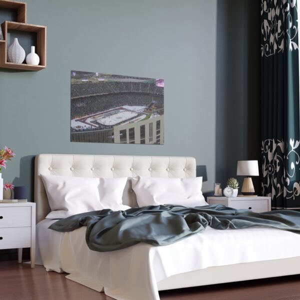 2020 Winter Classic Cotton Bowl Stadium - Nashville Predators vs  Dallas Stars Indoor and Outdoor Silk Posters