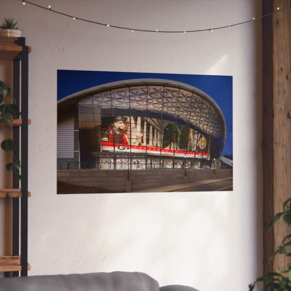 Georgia Bulldogs Stegeman Coliseum Fine Art Posters - Image 3