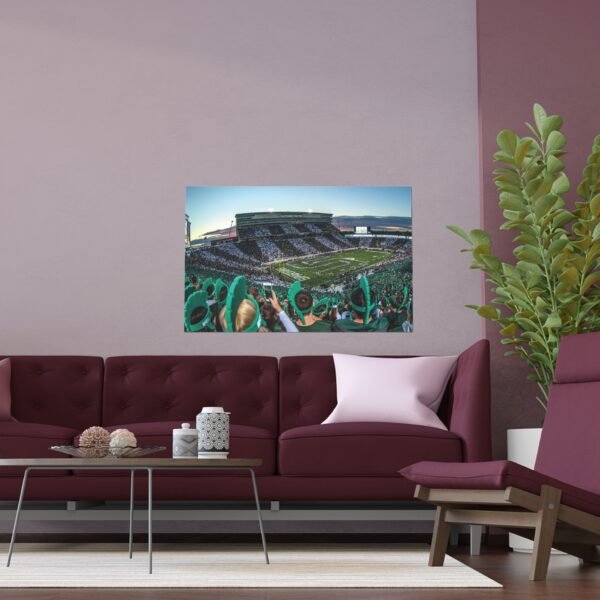 Michigan State Spartans Spartan Stadium Indoor and Outdoor Silk Posters - Image 3