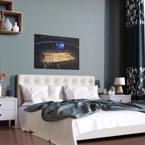 Georgia Tech Yellow Jackets Hank McCamish Pavilion Indoor and Outdoor Silk Posters