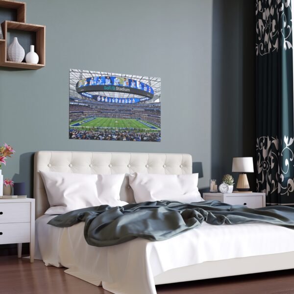 Los Angeles Rams SoFi Stadium Indoor and Outdoor Silk Posters