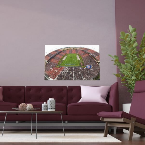 Auburn Tigers Pat Dye Field at Jordan-Hare Stadium Indoor and Outdoor Silk Posters - Image 3