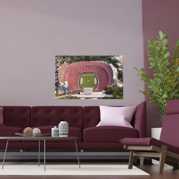 Georgia Bulldogs Dooley Field at Sanford Stadium Indoor and Outdoor Silk Posters - Image 3