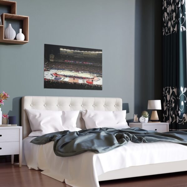 2025 Stadium Series Ohio Stadium - Detroit Red Wings vs Columbus Blue Jackets Indoor and Outdoor Silk Posters