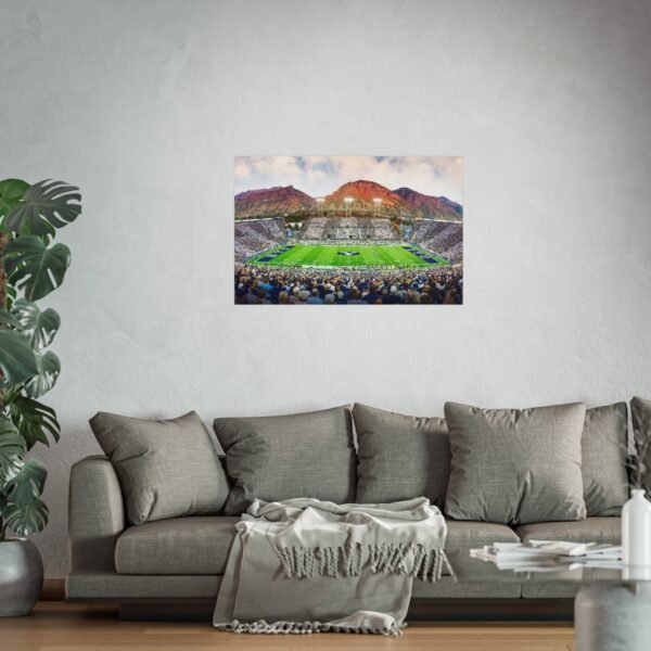 BYU Cougars LaVell Edwards Stadium Fine Art Posters - Image 2