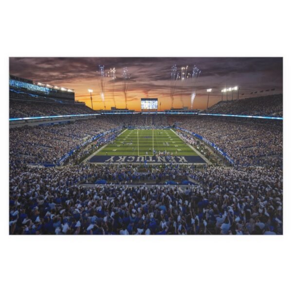 Kentucky Wildcats Kroger Field Indoor and Outdoor Silk Posters - Image 2