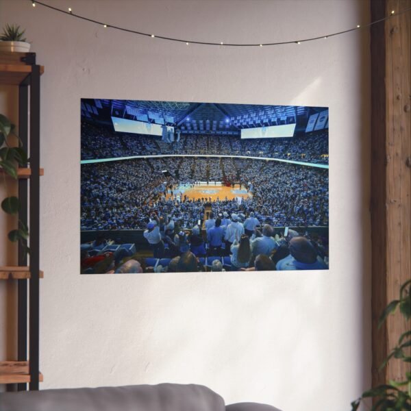 North Carolina Tar Heels Dean Smith Center Fine Art Posters - Image 3