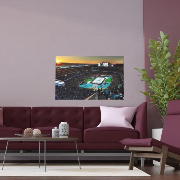 2015 Stadium Series Levi's Stadium - Los Angeles Kings vs San Jose Sharks Fine Art Posters - Image 3
