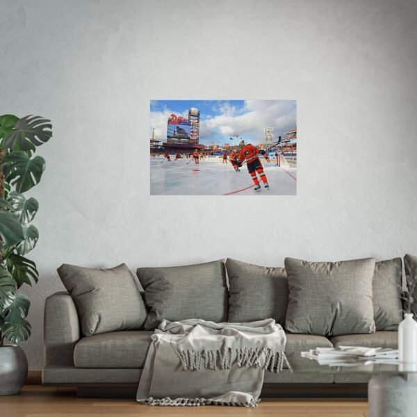2012 Winter Classic Citizens Bank Park - New York Rangers vs Philadelphia Flyers Fine Art Posters - Image 2