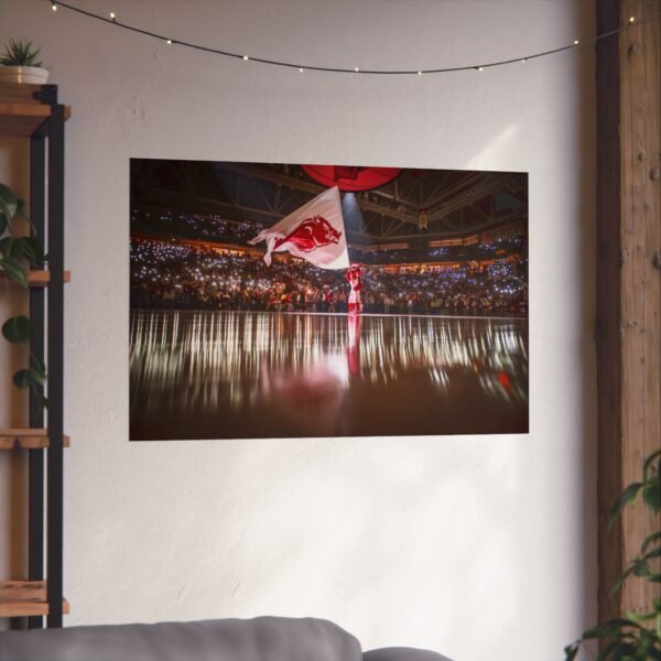 Arkansas Razorbacks Bud Walton Arena Fine Art Posters - Image 3
