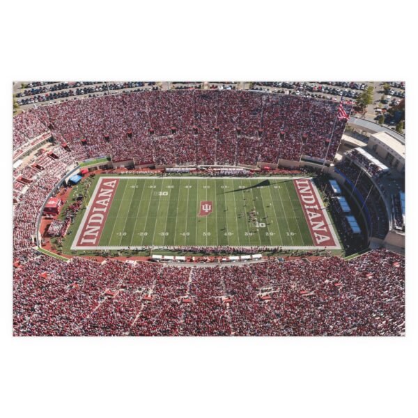 Indiana Hoosiers Memorial Stadium Indoor and Outdoor Silk Posters - Image 2