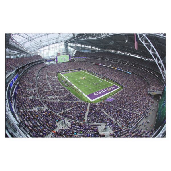Minnesota Vikings U.S. Bank Stadium Indoor and Outdoor Silk Posters - Image 2