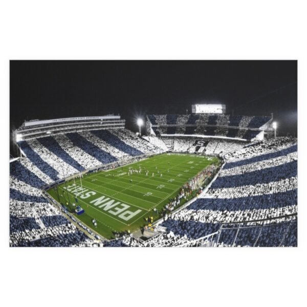 Penn State Nittany Lions Beaver Stadium Indoor and Outdoor Silk Posters - Image 2