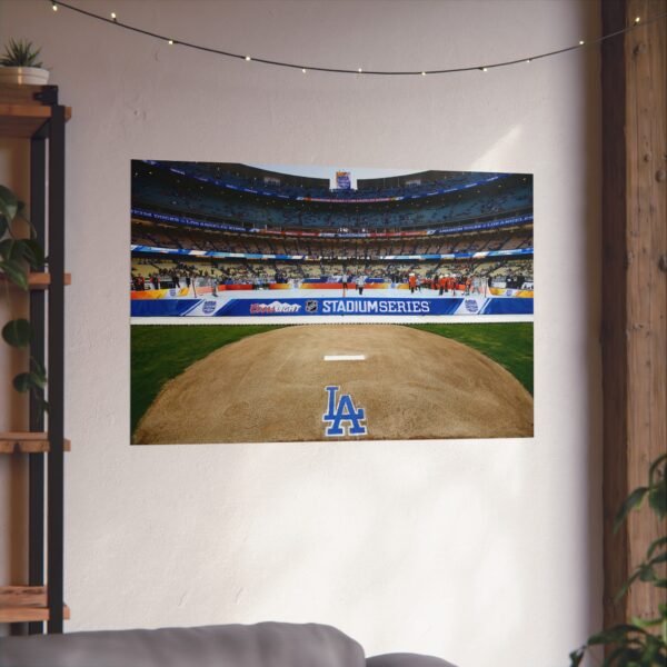2014 Stadium Series Dodger Stadium - Anaheim Ducks vs Los Angeles Kings Fine Art Posters - Image 3
