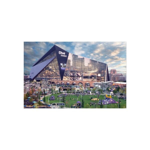 Minnesota Vikings U.S. Bank Stadium Fine Art Posters