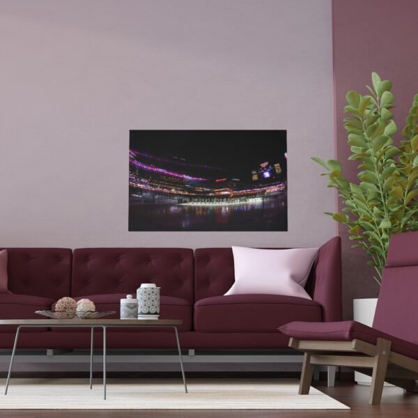 2022 Winter Classic Target Field - St. Louis Blues vs Minnesota Wild Indoor and Outdoor Silk Posters - Image 3