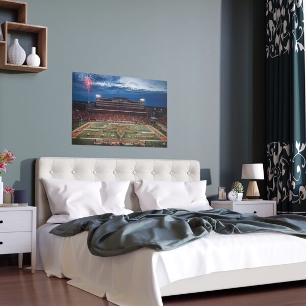 Illinois Fighting Illini Memorial Stadium Indoor and Outdoor Silk Posters