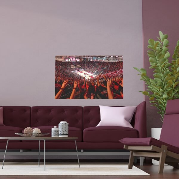 Virginia Tech Hokies Cassell Coliseum Indoor and Outdoor Silk Posters - Image 3