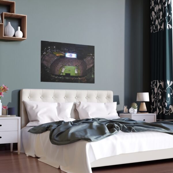 Auburn Tigers Pat Dye Field at Jordan-Hare Stadium Indoor and Outdoor Silk Posters